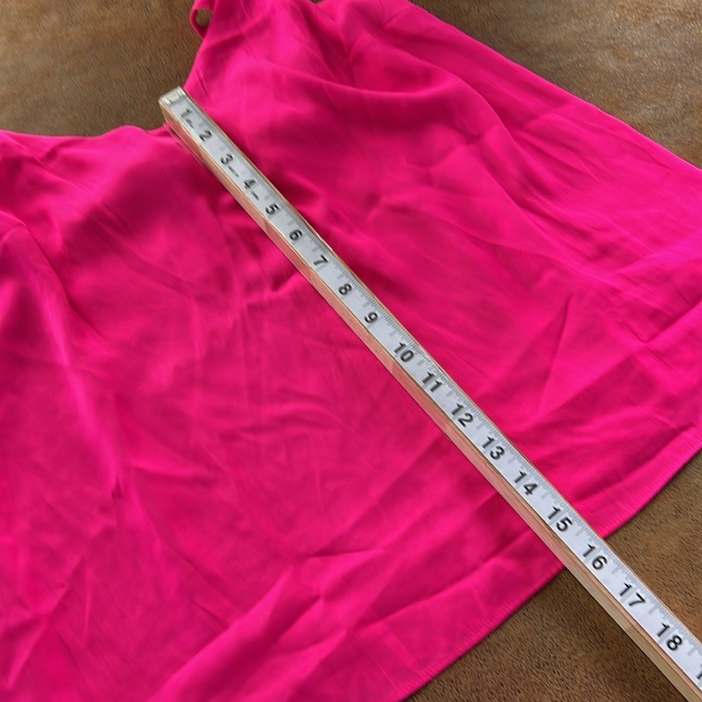 NWT Lilly Pulitzer Pink Palms Women's dressy blouse tank Top. Size 8 - Picture 10 of 10